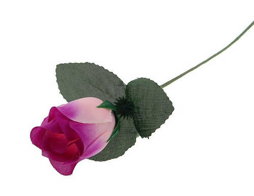 Цветок искусственный "Роза" сиреневая